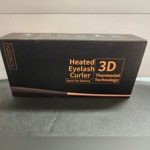 Keesca Heated Eyelash Curler with 3D Thermostat Technology New 620